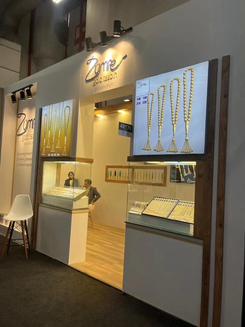 ZÜMRE TESBİH 17-20 NİSAN ISTANBUL JEWELRY SHOW 2024